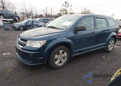 2013 Dodge Journey American Value Pkg from USA, damaged, VIN 3C4PDCAB0DT578063